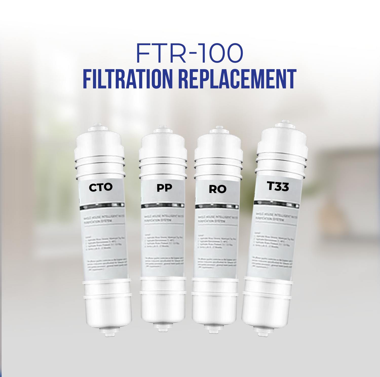 FTR-100 FILTER REPLACEMENT