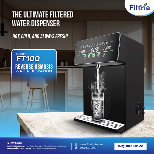 FTR-100 WATER DISPENSER WITH 3 STAGE FILTRATION