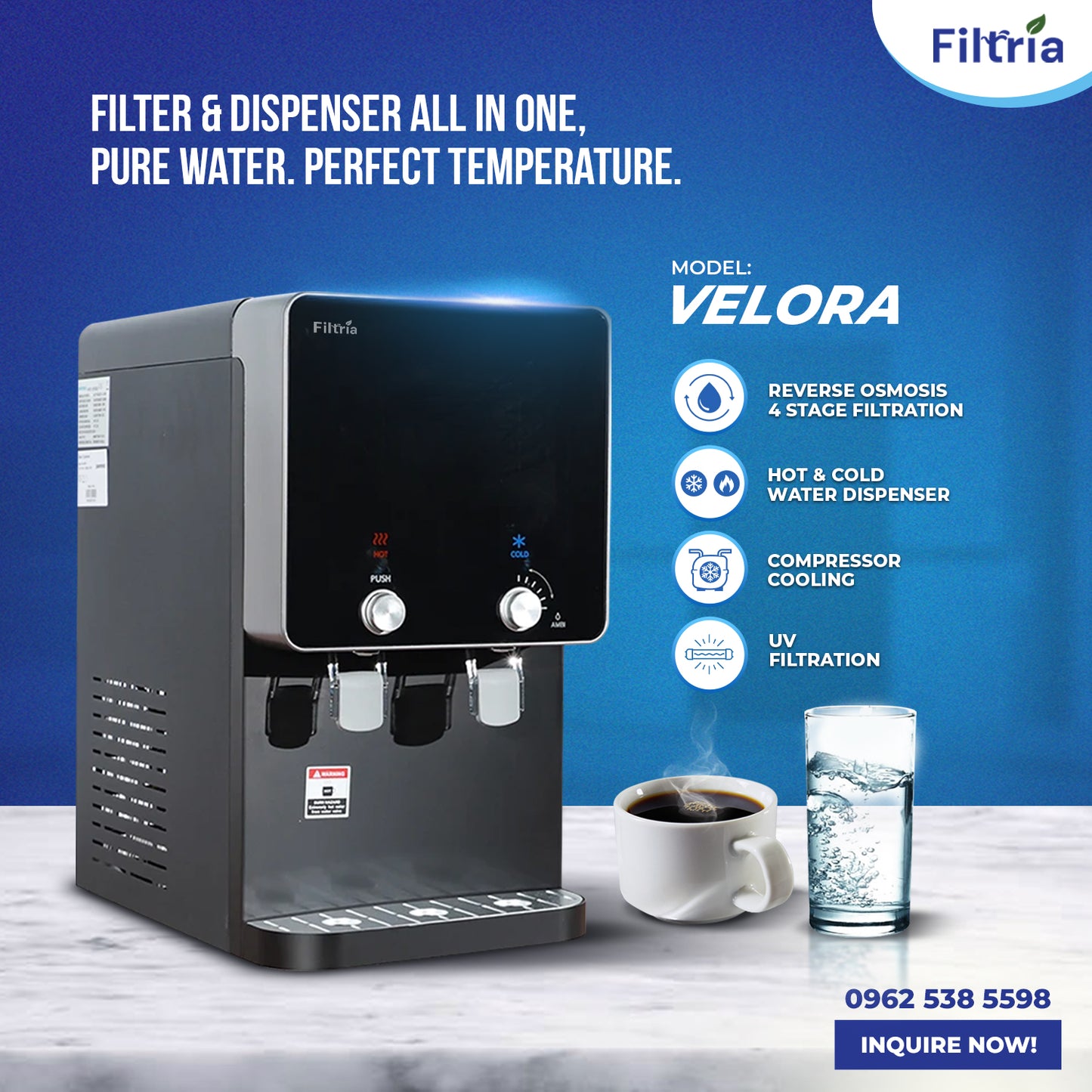 FTR-200 WATER DISPENSER / WATER FILTER