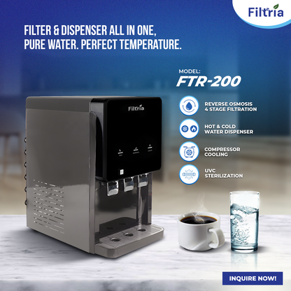 FTR-200 WATER DISPENSER / WATER FILTER