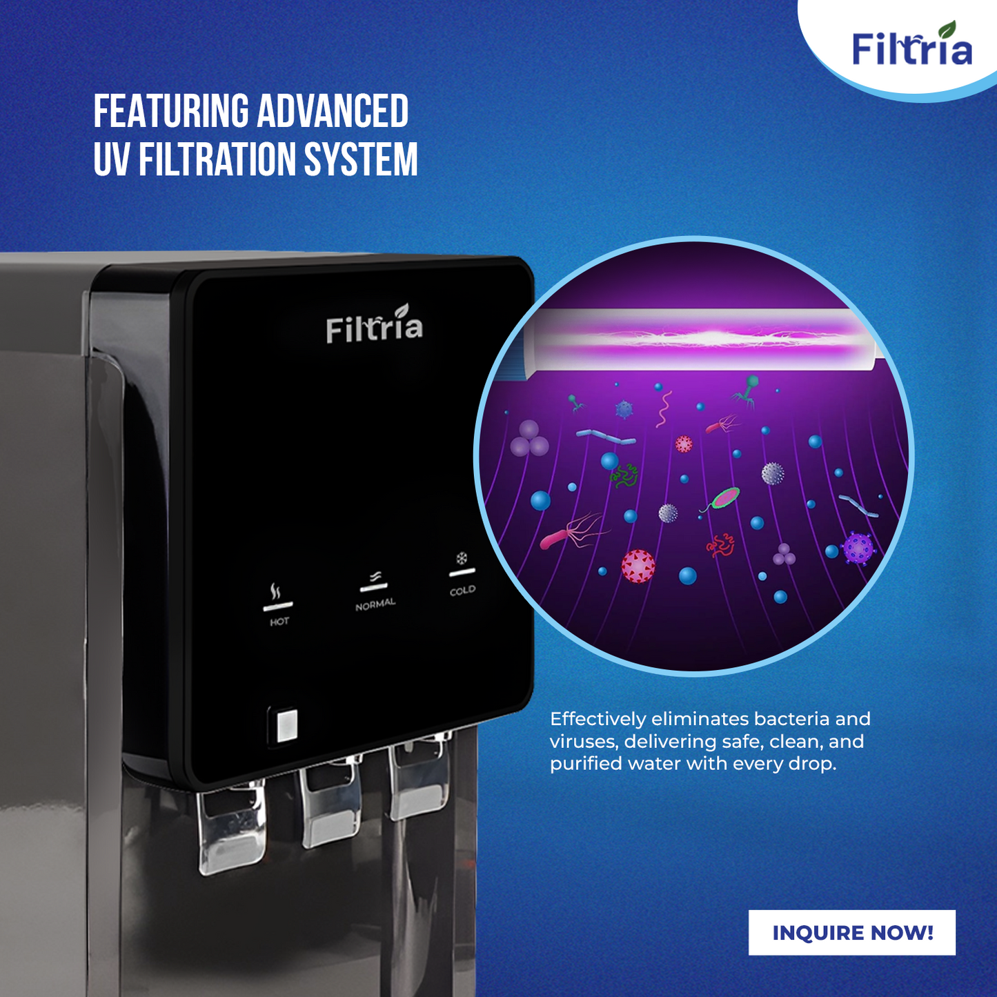 FTR-200 WATER DISPENSER / WATER FILTER