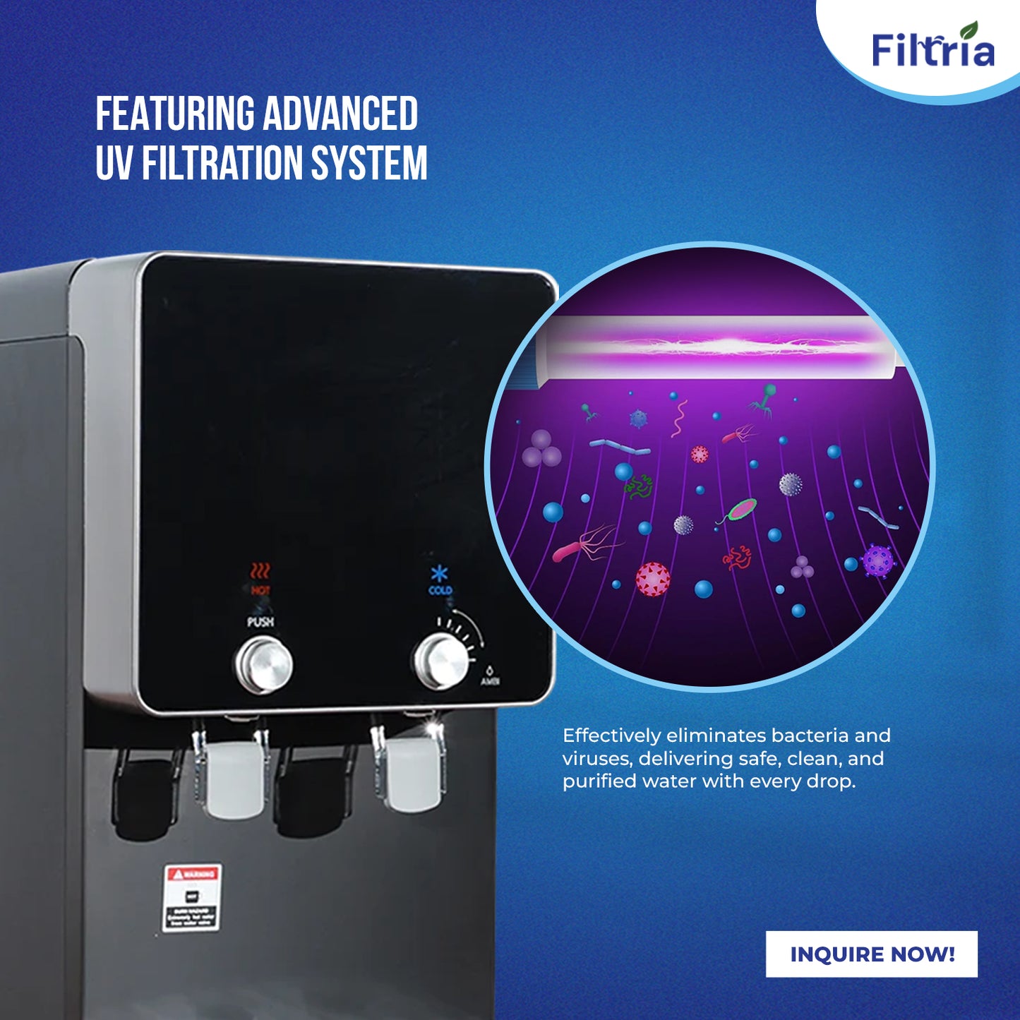 FTR-200 WATER DISPENSER / WATER FILTER