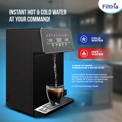 FTR-100 WATER DISPENSER WITH 3 STAGE FILTRATION