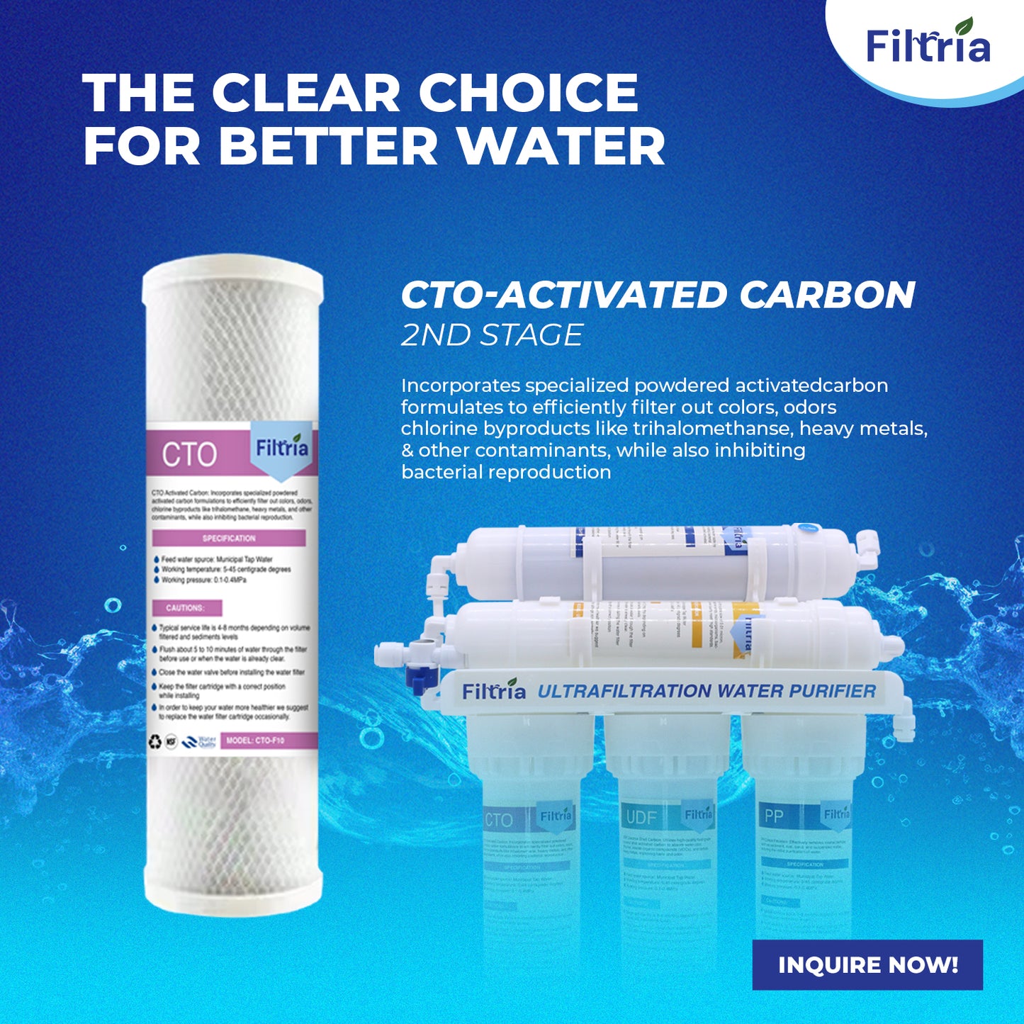 FUF-10 CTO FILTER REPLACEMENT FILTER
